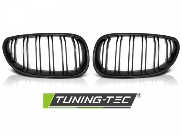 Upgrade Sportgrill Nieren für BMW 5er E60/E61 03-10 Hochglanz schwarz